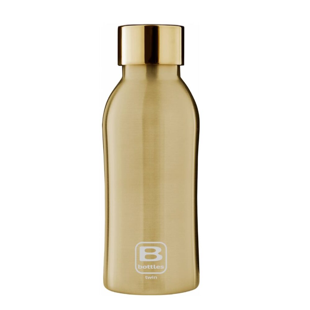 BBOT.TWIN 350ML YELLOW GOLD BRUSHED ELEMENT